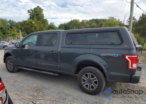 2016 Ford F150 Supercrew from USA, damaged, VIN 1FTFW1EG9GFC49165